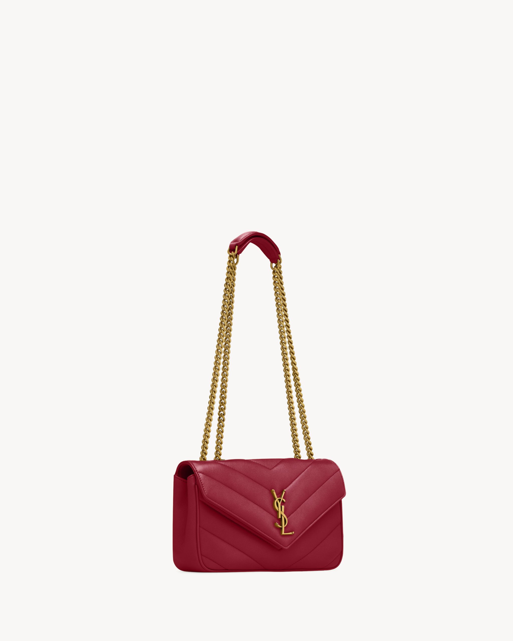 YSL LOULOU small in MATELASSÉ lambskin - Image 3